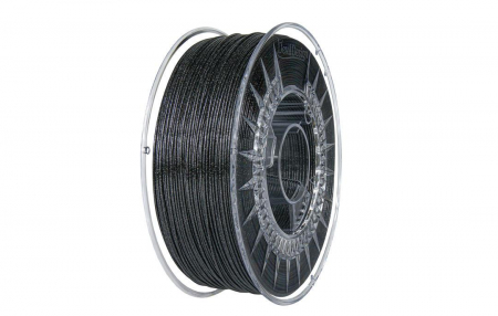 Filamente 3D - Filament Devil Design PETG Negru Galaxie (Galaxy Black), 1kg