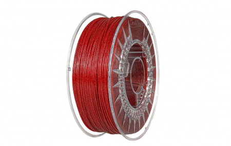 PETG - Filament Devil Design PETG Rosu Galaxie (Galaxy Red), 1kg