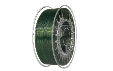 PETG - Filament Devil Design PETG Verde Transparent (Green Transparent), 1kg