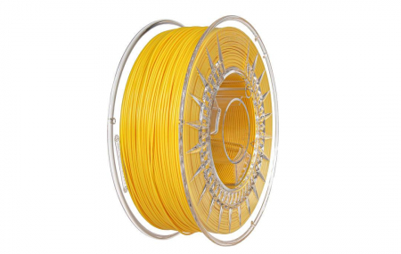 Filamente 3D - Filament Devil Design PLA Galben Deschis (Bright Yellow), 1kg