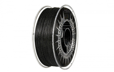 Filamente 3D - Filament Devil Design PLA Negru Galaxie (Galaxy Black), 1kg