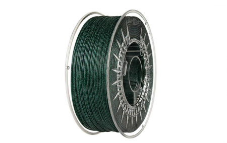Filamente 3D - Filament Devil Design PLA Verde Galaxie (Galaxy Green), 1kg