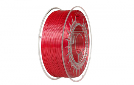 Filamente 3D - Filament Devil Design SILK Rosu (Red), 1kg