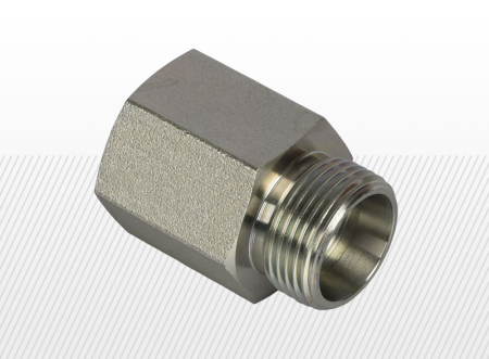 COMPONENTE INDUSTRIALE - Fiting cu filet ext int metric metric cu etansare plana (variante multiple)