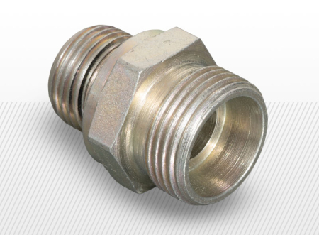 COMPONENTE INDUSTRIALE - Fiting drept cu filet exterior metric bspp (variante multiple)