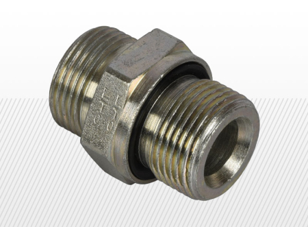 COMPONENTE INDUSTRIALE - Fiting drept masiv cu filet exterior metric bspp (variante multiple)