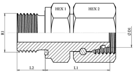 Fiting masiv cu filet ext int bspp metric (variante multiple) [1]