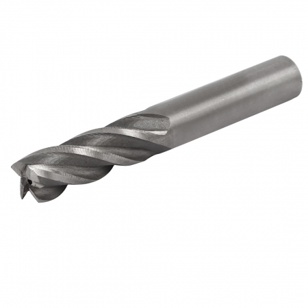 Freze, cutite, burghie - Freza HSS AL 8 mm, 4 muchii