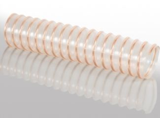 COMPONENTE INDUSTRIALE - Furtun PU evacuare transparent | 80mm/2mm P3 S PU