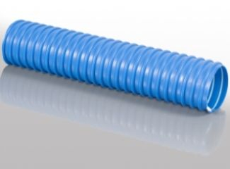 furtunuri de exhaustare - Furtun PVC spiralat 20mm albastru