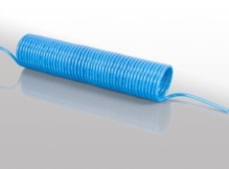 COMPONENTE INDUSTRIALE - Furtun spiralat PA 6x8 mm cu racorduri (10m)