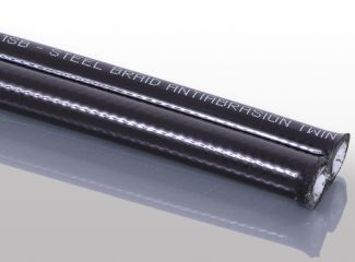 COMPONENTE INDUSTRIALE - Furtun termoplast cu insertie metalica geaman (variante multiple)