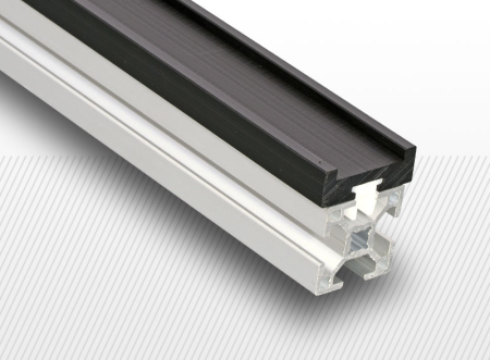 COMPONENTE INDUSTRIALE - Ghidaj curea 32T10 tip FR material S antistatic, montabil cu SNAP pe profil aluminiu