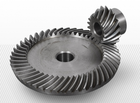 COMPONENTE INDUSTRIALE - Grup conic cu dinti elicoidali |  m=2.0 Z=16-48 (1:3)