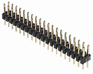 Cabluri mufate si conectori - Header Pini Tata (40Px2), 2.54 mm