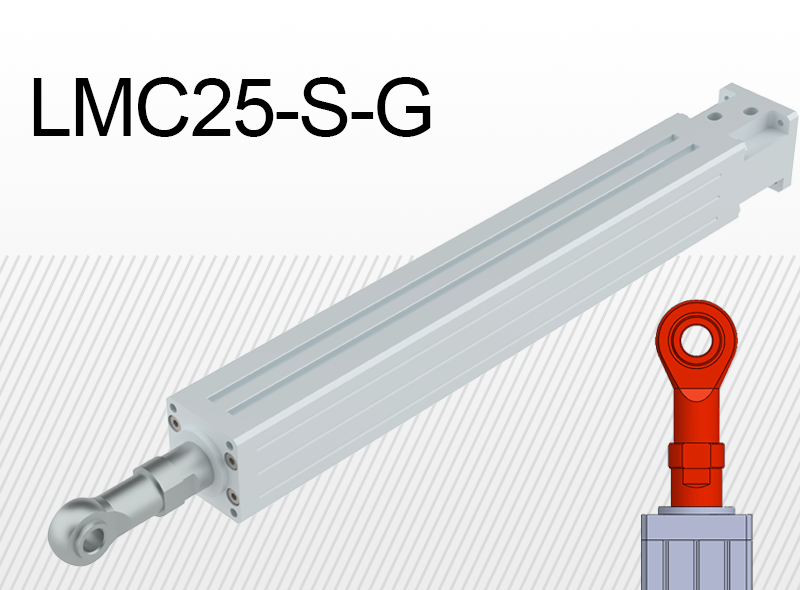 COMPONENTE INDUSTRIALE - Lmc25 s g cu articulatie sferica si conexiune directa la motor (variante multiple)