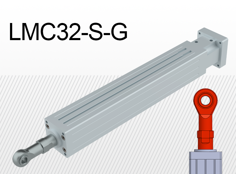 COMPONENTE INDUSTRIALE - Lmc32 s g cu articulatie sferica si conexiune directa la motor (variante multiple)