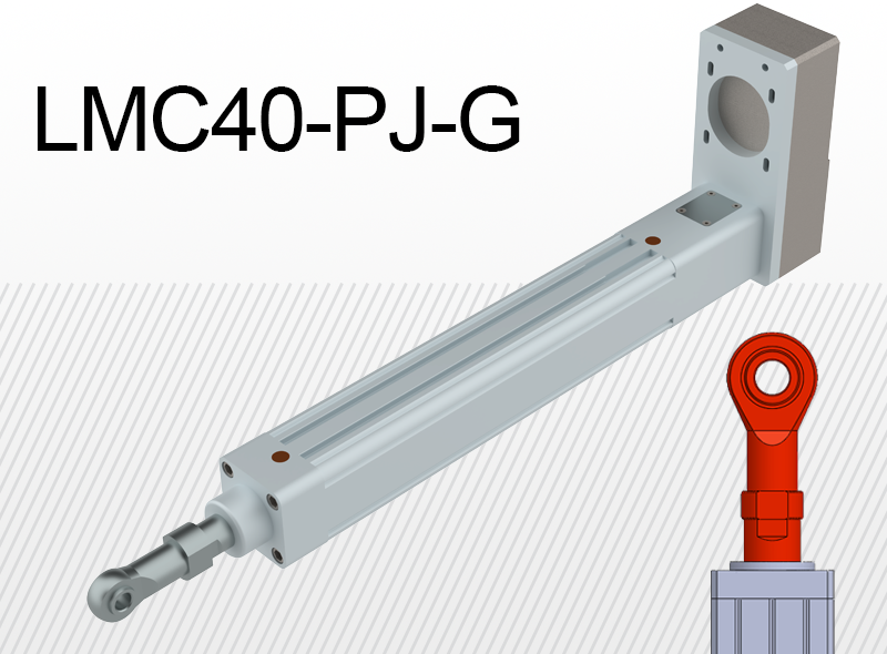 COMPONENTE INDUSTRIALE - Lmc40 pj g cu articulatie sferica si conexiune laterala la motor (variante multiple)
