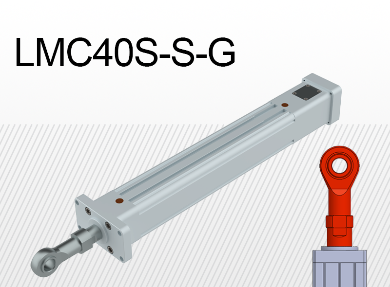 COMPONENTE INDUSTRIALE - Lmc40s s g cu articulatie sferica si conexiune directa la motor (variante multiple)