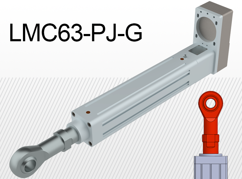 COMPONENTE INDUSTRIALE - Lmc63 pj g cu articulatie sferica si conexiune laterala la motor (variante multiple)