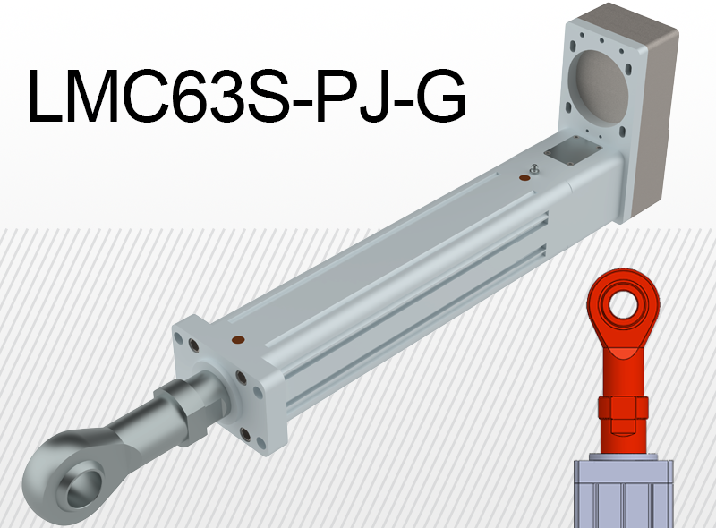 COMPONENTE INDUSTRIALE - Lmc63s pj g cu articulatie sferica si conexiune laterala la motor (variante multiple)