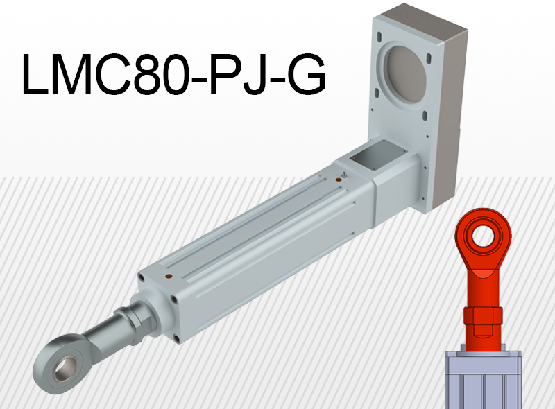 COMPONENTE INDUSTRIALE - Lmc80 pj g cu articulatie sferica si conexiune laterala la motor (variante multiple)