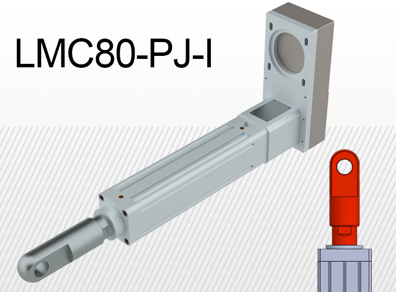 COMPONENTE INDUSTRIALE - Lmc80 pj i cu articulatie tip i si conexiune laterala la motor (variante multiple)
