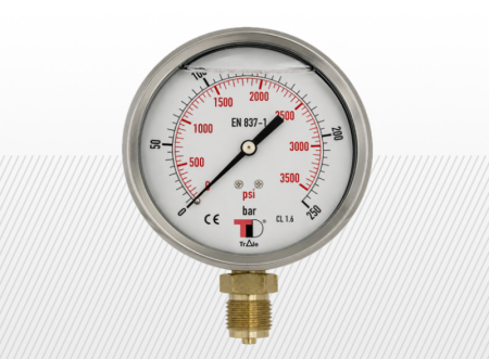 COMPONENTE INDUSTRIALE - Manometru radial 100mm (variante multiple)