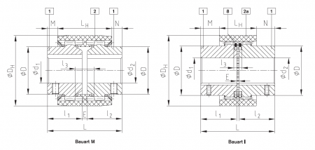 cuplaje ktr - Manson BOWEX  M-24