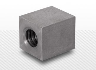 COMPONENTE INDUSTRIALE - Piulite cu filet trapezoidal patrate din otel (variante multiple)