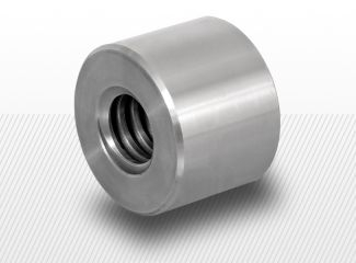 tehnica liniara - Piulite cu filet trapezoidal cilindrice din otel inoxidabil (variante multiple)