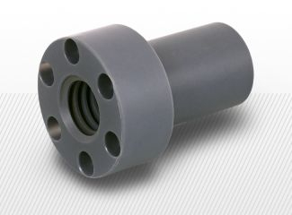 suruburi cu filet trapezoidal - Piulite cu flansa din material plastic (variante multiple)