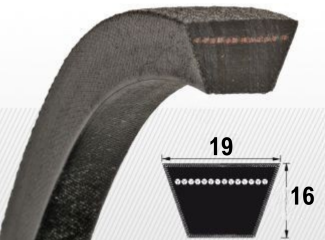 Curea 19x3900 Lw, AP1000478 Optibelt Agro Power, 603336.0-603336.1-672359.0-1429345 [1]