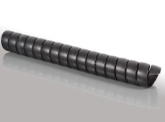 COMPONENTE INDUSTRIALE - Protectie furtun spiralat 55x63 NEGRU