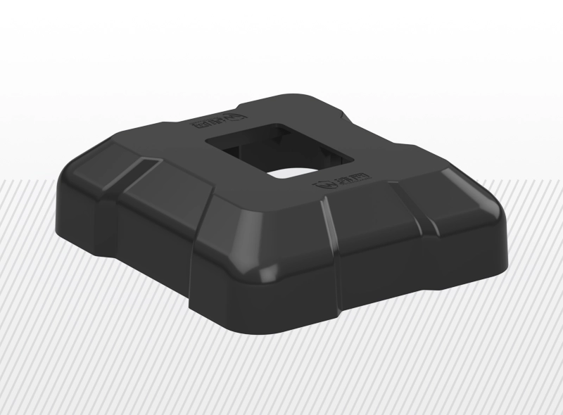 COMPONENTE INDUSTRIALE - Protectie picior stalp KKPT-FHZ-40x60-N-BLK-SET