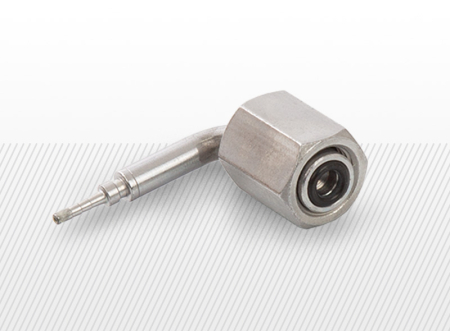 COMPONENTE INDUSTRIALE - Racord 90 grade pentru manometre DN02, G 1/4"