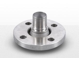 furtunuri si accesorii - Racord cu flansa fixa si stut crestat, PN10/16, BFDA300SS-75 inox