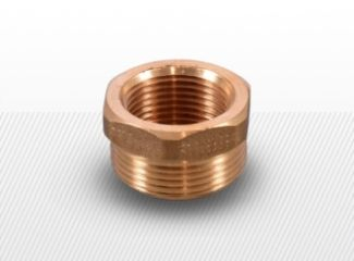 COMPONENTE INDUSTRIALE - Reductie M/F 1/4 x 1/8 din alama