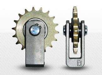 COMPONENTE INDUSTRIALE - Roata de tensionare cu furca 16B-1 Z=12 M10, TN40