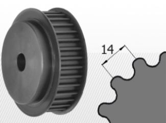 profil htd 14m - Roata dintata 44 HTD14M 55