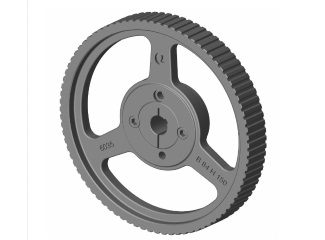COMPONENTE INDUSTRIALE - Roti cu alezaj pentru bucsa conica profil H system P (variante multiple)