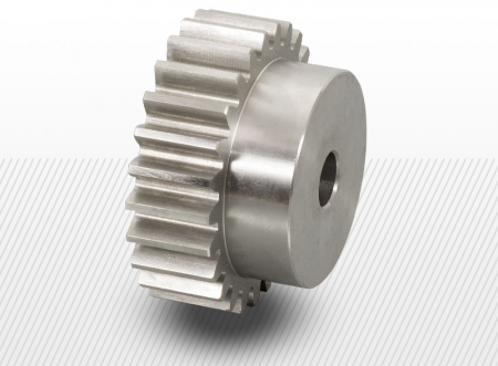 roti dintate si cremaliere - Roata dintata m=1.5 z=15 INOX, cu butuc