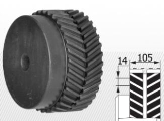 COMPONENTE INDUSTRIALE - Roata dintata PER-43S-MPB