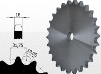 COMPONENTE INDUSTRIALE - Roata disc 20a (variante multiple)