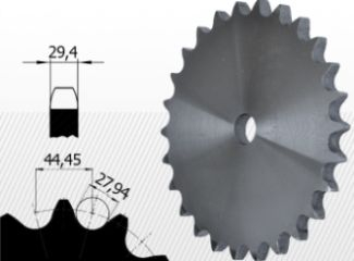 roata disc 28b - Roata de lant plata disc 28B (variante multiple)
