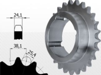 COMPONENTE INDUSTRIALE - Roata lant cu bucsa 24b (variante multiple)