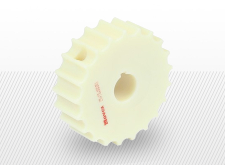 COMPONENTE INDUSTRIALE - Roata pentru lant modular 812 815 din pa rezistenta la abraziune (variante multiple)