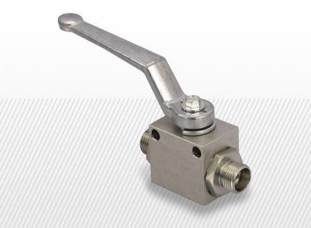 COMPONENTE INDUSTRIALE - Robinet cu bila 2 cai filet exterior metric seria l (variante multiple)