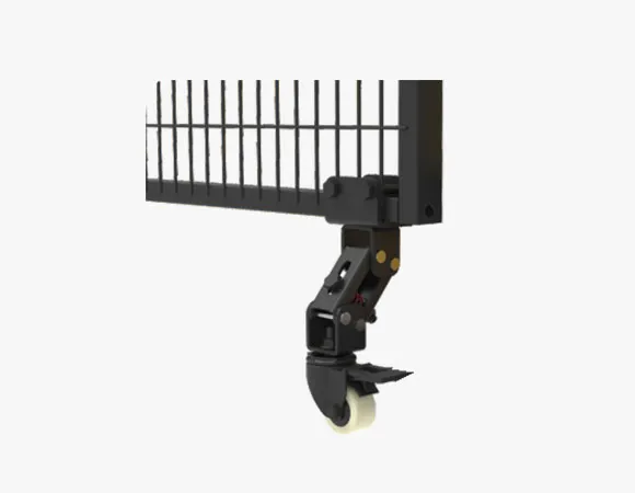 Rola articulata preluare sarcina KKDR-BDP120-160-BLK-SET [1]
