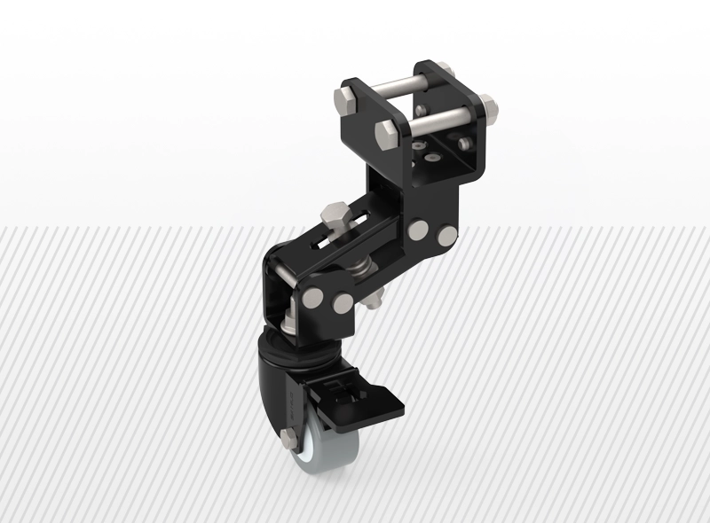 COMPONENTE INDUSTRIALE - Rola articulata preluare sarcina KKDR-BDP120-160-BLK-SET